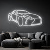 LC500 Angle Neon Silhouette