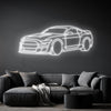 Mustang Shelby GT500 Angle Neon Silhouette