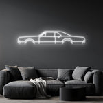 Cutlass 1967 Neon Silhouette