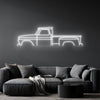 C10 1966 Neon Silhouette