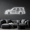 Forester 2004 Neon Silhouette