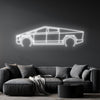 Cybertruck Neon Silhouette