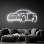 MX5 Angle Neon Silhouette