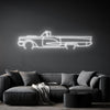 Thunderbird 1959 Neon Silhouette