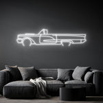 Thunderbird 1959 Neon Silhouette