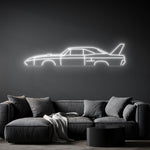 Superbird 1970 Neon Silhouette