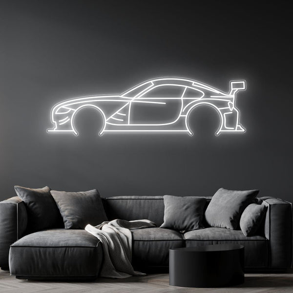 Z4 GTR Detailed Neon Silhouette