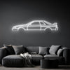 R32 GTR Neon Silhouette