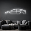 Model 3 Neon Silhouette