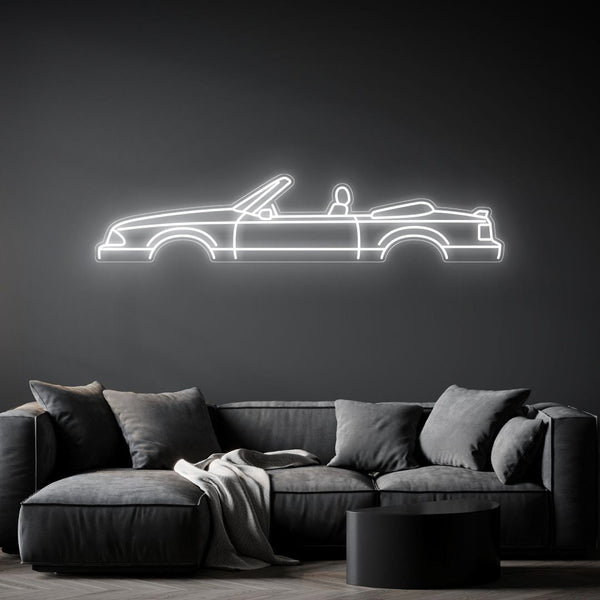 Mustang 1988 Cabrio Neon Silhouette
