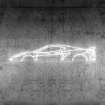Corvette C8 Z06 Neon Silhouette