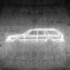 W124 Wagon Neon Silhouette