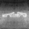 308 GTS Neon Silhouette