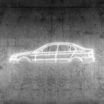 E46 Sedan 2003 Neon Silhouette
