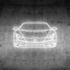 Huracan Tecnica Front Neon Silhouette