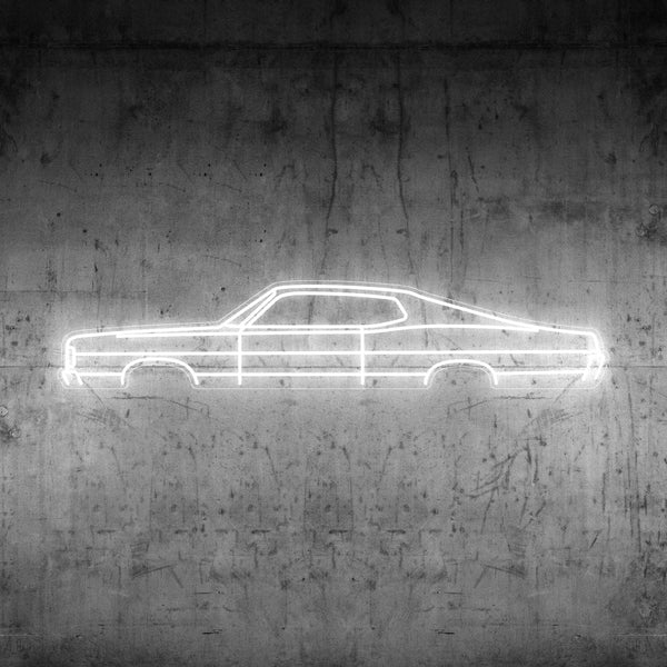 Monterey 1968 Neon Silhouette