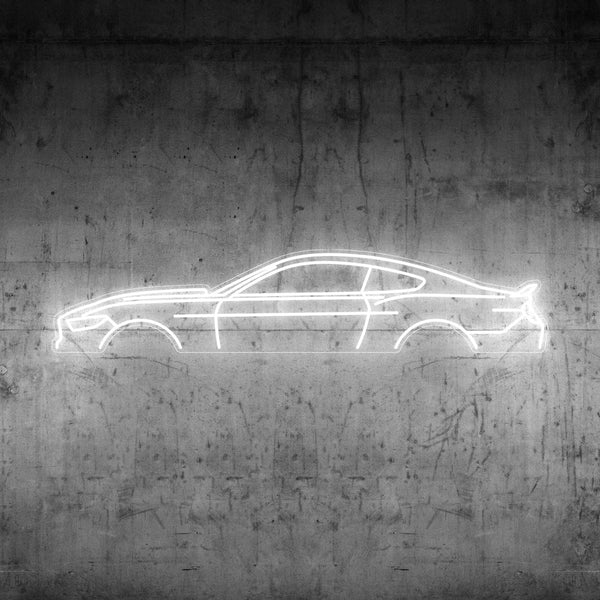 Mustang 2017 Neon Silhouette