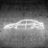 Impreza WRX 2014 Neon Silhouette