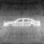 E38 Neon Silhouette