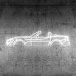 Spider Abarth Neon Silhouette