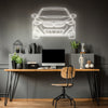 M240 2023 Front Neon Silhouette
