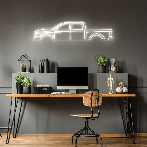 RAM 1500 2010 Neon Silhouette