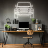 Wrangler 2020 Front Neon Silhouette