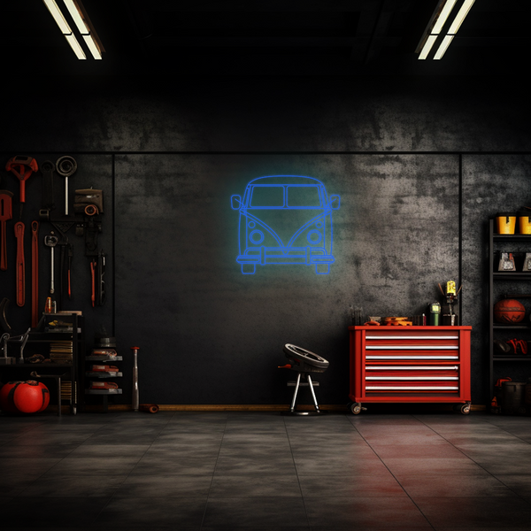 T1 1967 Front Neon Silhouette