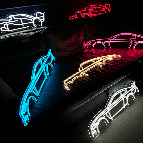 MX5 Angle Neon Silhouette