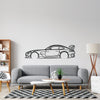 AMG GT black series Detailed Silhouette Metal Wall Art