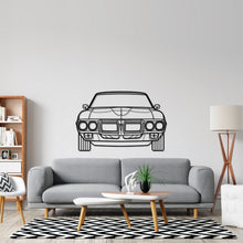 Firebird 1969 Front  Silhouette Metal Wall Art