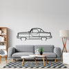 Metropolitan 1960 Detailed Silhouette Metal Wall Art