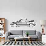205 CTI 1988 Detailed Silhouette Metal Wall Art