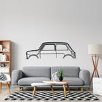 Mini Classic Silhouette Metal Wall Art