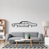Impala 1967 Detailed Silhouette Metal Wall Art