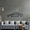 Silvia s15 Detailed Metal Silhouette Wall Art