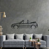 205 CTI 1988 Detailed Silhouette Metal Wall Art