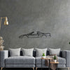 NSX-T Classic Silhouette Metal Wall Art