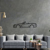 SL55 R230 Detailed Silhouette Metal Wall Art