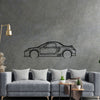 MR2 2005 Detailed Silhouette Metal Wall Art