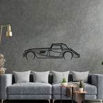 ROADSTER 2015 Detailed Silhouette Metal Wall Art