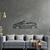 207 CC 2010 Detailed Silhouette Metal Wall Art