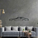 Charger SE 1973 Classic Silhouette Metal Wall Art