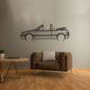 205 CTI 1988 Detailed Silhouette Metal Wall Art