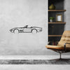 71 convertible Detailed Silhouette Metal Wall Art