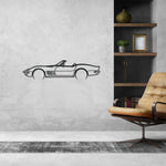 71 convertible Detailed Silhouette Metal Wall Art