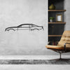 Camaro ZL1 2013 Classic Silhouette Metal Wall Art