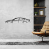 XF R 2012 Classic Silhouette Metal Wall Art