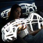 Your Custom Angle Neon Silhouette Service