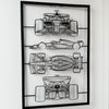Your Custom Frame Car Metal Wall Art Service